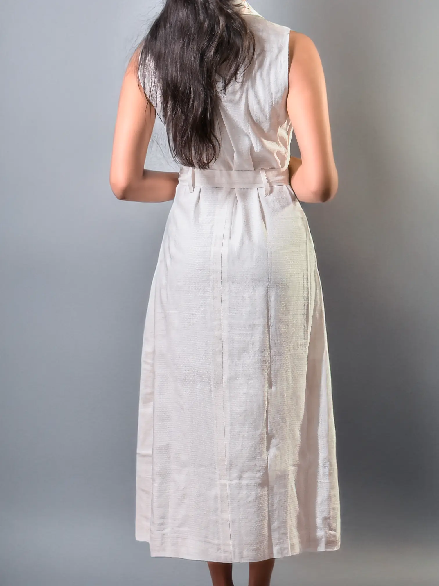 Moonlit Garden Off-Shoulder Flared Dress