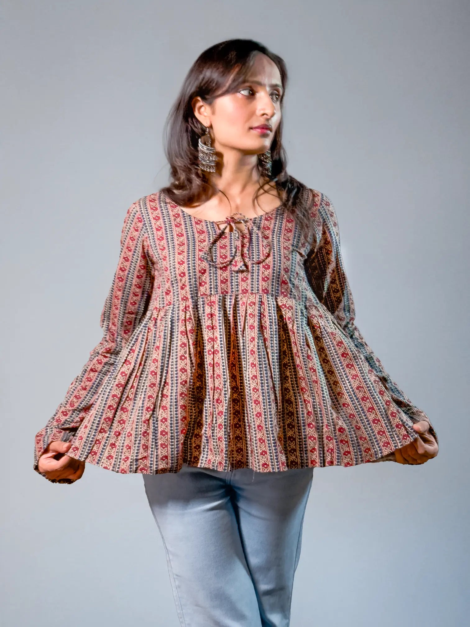 Printed Cotton Top