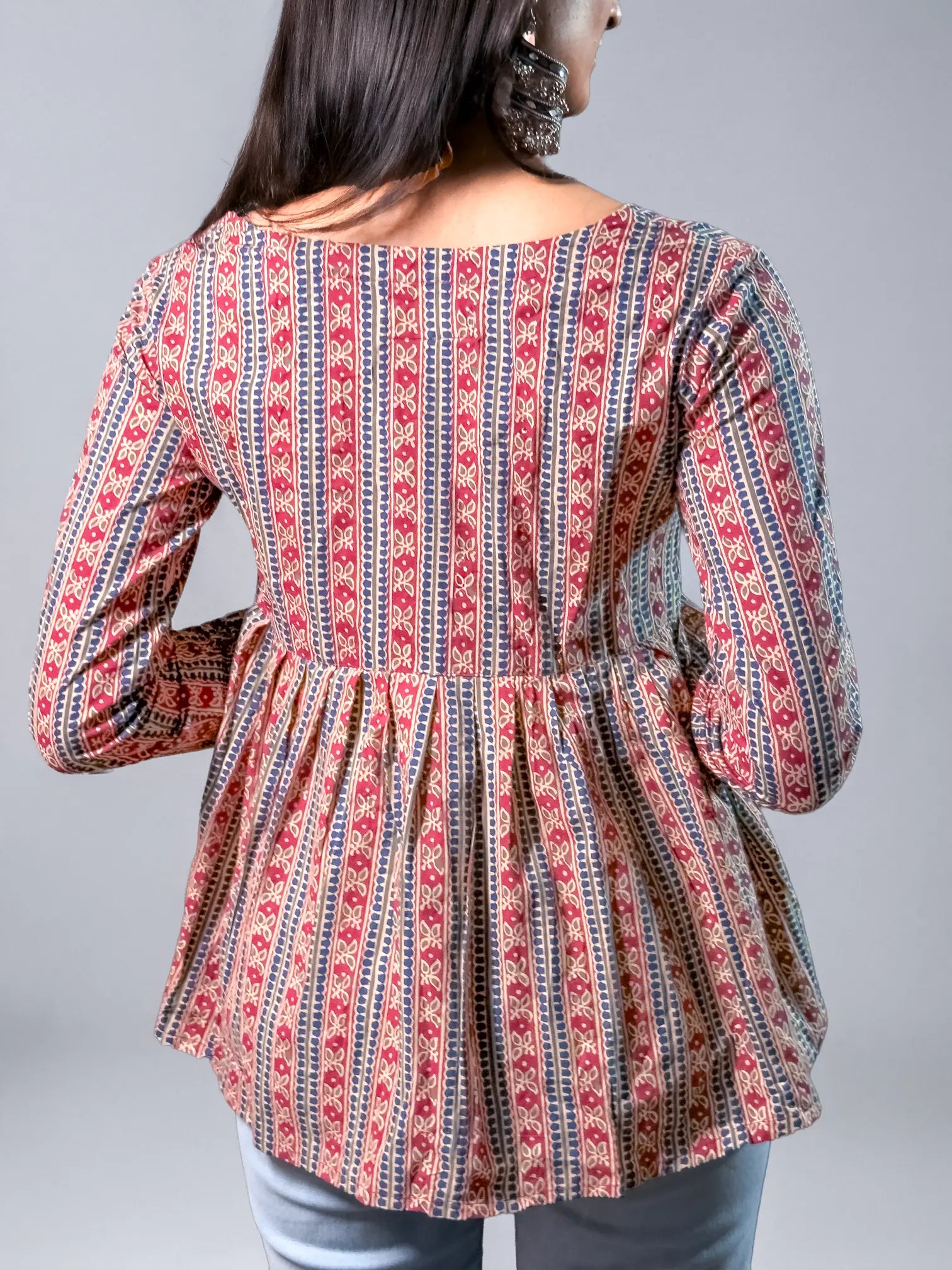 Printed Cotton Top
